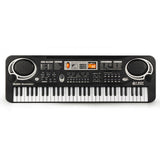 61-Key Electric Piano Keyboard for Beginners with Mic