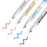 Magnetized Dry Erase Board Sheet Set for Fridge Erasable Refrigerator Whiteboard