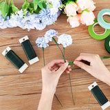 4 Roll 0.7mm Green Floral Wire Rolls for Christmas Wreath Crafts