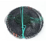 2PCS Fishing Bait Cage Trap Collapsible with Pull Rope for Pond Lake