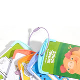 20Pcs Card Holder Sleeves with Rings Compatible with Yoto Cards Individual Card Storage Slots
