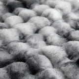Bubble Tie Dye Throw Throw Blanket for Couch Cozy Soft and Fuzzy for Sofa Bedroom Living Room Dark Gray