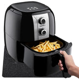 2Pcs Heat Resistant Air Fryer Mats Anti-Slip Countertop Protectors for Kitchen Appliances