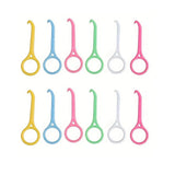 12Pcs Aligner Removal Tool Invisible Braces Extractor Tooth Hook for Adult