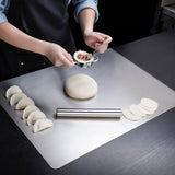 Cutting Board for Kitchen Food Grade Stainless Steel Cutting Board for Meat Fruits Vegetables