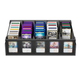 5 Row Trading Card Storage Box Display for MTG  TCG Sports Cards