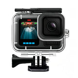 Water-Resistant Housing Compatible With GoPro Hero 9 10 11 12 13 Black