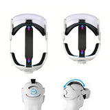 Comfort Headband Head Strap Compatible With Meta Quest 3 2 3s Adjustable VR