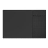 Silicone Heat Resistant Mat for Countertop Air Fryer & Microwave Black