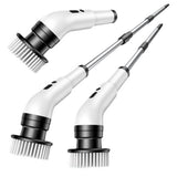 Electric Spin Scrubber with 9 Replaceable Brush Heads Cordless Cleaning Brush for Bathroom and Kitchen