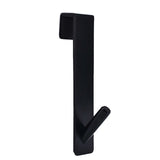 Shower Hooks Bathroom Glass Door Towel Hanger Stainless Steel Hook Black