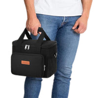 Insulated Lunch Tote Cooling Lunch Box Bag for Home Office Picnic