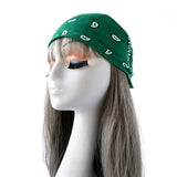 3 PCS Vintage Paisley Bandanas for Head Neck Wrist and Hair