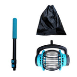 Telescopic Nut Picker Roller Aluminum for Chestnuts Walnuts and Fruit
