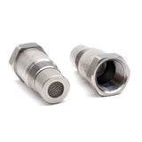 2 PCS Bolt On Automotive Oxygen Sensor Extension Spacer Adapters