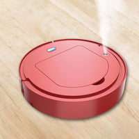 4‑in‑1 Smart Vacuum Cleaner Wireless Sweeping Robot with UV Cleaning Function Red