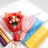 10 PCS Crepe Paper Sheets 50x100cm for Gift Wrapping and Flower Crafts Multicolor
