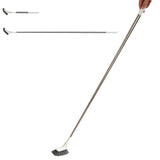 2PCS Telescopic L-Shaped Crevice Cleaning Brush for Window Toilet and Floor Gaps