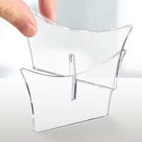 10 Pack Acrylic Ball Display Stand Clear Sports Ball Holder for Basketball and Football