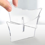 10 Pack Acrylic Ball Display Stand Clear Sports Ball Holder for Basketball and Football