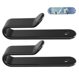 2Pcs Anti-Slip Surfboard Rack Wall Mounted Art Display Storage Rack