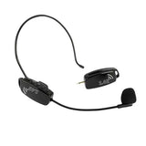 2-in-1 Wireless Microphone Headset 2.4G Hands-Free Mic
