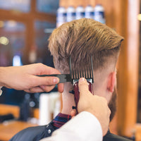 Barber Cutting Comb for Men Haircut Hair Fade Tool Black