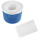 30 PCS 22cm Stretch Fine Mesh Pool Skimmer Filter Socks Reusable