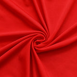 30PCS Elastic Chair Sashes Bows with Buckle Spandex Chair Bands for Weddings Parties Meetings Red