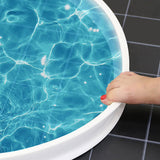 High Shower Threshold Water Dam Collapsible Shower Water Splash Guard for Curbless Shower Threshold Small