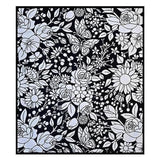 DIY Coloring Blanket Washable Color-In Throw Blanket for Sofa Travel Flowers and Butterfly