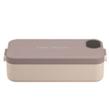 900ml Electric Heated Lunch Box Stainless Steel for Work School Khaki