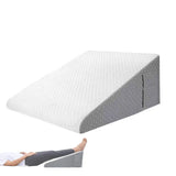 Vacuum Packed Triangular Wedge Pillow for Sleeping and Body Support