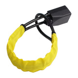 Car Steering Wheel Lock Adjustable Security Lock Device with 3 Keys Yellow