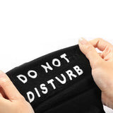 Funny Men Socks with Do Not Disturb I Am Gaming Text White