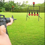 Resetting Shooting Target 360 Degree Spinning Auto Reset Practice Tool for Air Rife