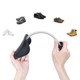 5 Pairs Adjustable Plastic Shoe Trees for Men Women Black