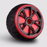 AB Abdominal Roller Wheel Fitness Waist Core Workout Exercise Wheel Home Gym Red