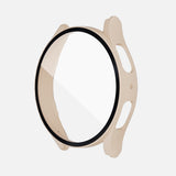 2Pcs Full Screen Protector Case Cover For Samsung Galaxy Watch 5 44mm Black and Pink