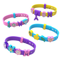 DIY Friendship Bracelet Making Kit with Stickers – Wristband Craft Kit for Girls