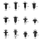 240PCS Car Retainer Clips Fasteners Kit for Door Trim