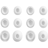 6 Pairs of Replacement Ear Tips Compatible with Samsung Galaxy Buds3 Pro Silicone Earbud Tips with Dust Mesh White