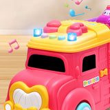 Launch Toy Car with Foldable Racing Track and Educational Play Set
