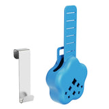 Toilet Tank Cleaning Tablet Holder Adjustable Silicone Metal Hanging Blue