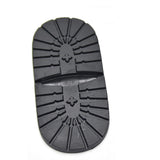 Heel Sole Repair Pads Black for Men's Shoes Boots Replacement