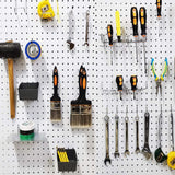 140Pcs Pegboard Hooks Set Peg board Hanger Assortment Storage Trays Organizer Bin