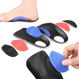 Thin Shoe Inserts High Arch Support Insoles with 3 Adjustable Heights