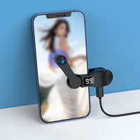 USB Automatic Phone Clicker – Adjustable Speed Screen Tapping Device Black