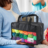 Crochet Set Yarn Hooks Sewing Needles Stitch Markers Storage Bag Style 2
