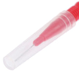 30 PCS Mini Cleaning Brushes for Braces Teeth Lashes and Brows Red